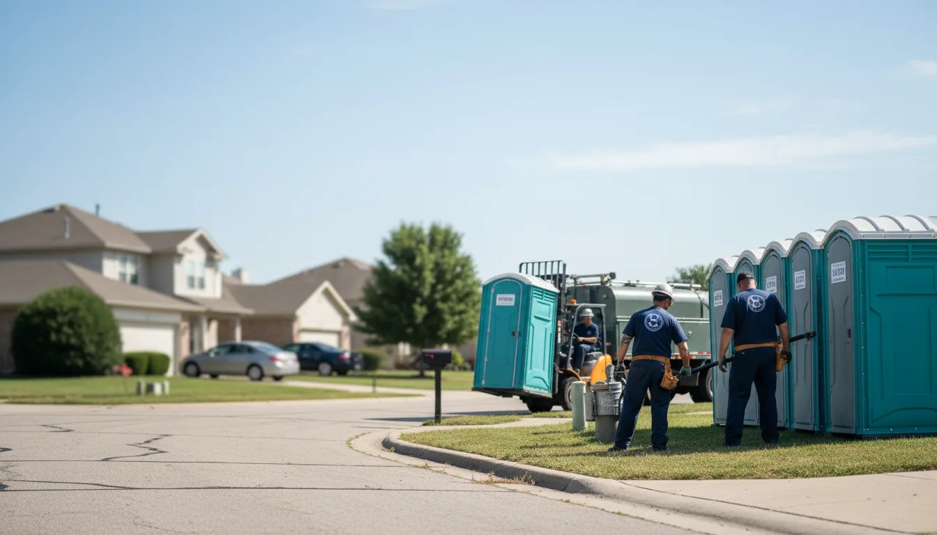Porta Potty Rental in Corsicana, TX near me